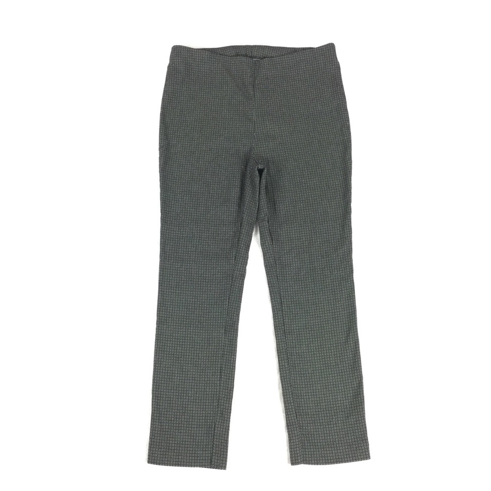 Meg & Margot Pull On Checked Print Stretch Trouser